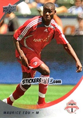 Cromo Maurice Edu - MLS 2008 - Upper Deck