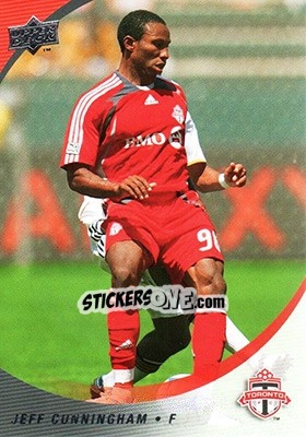 Sticker Jeff Cunningham - MLS 2008 n. 95 - Upper Deck