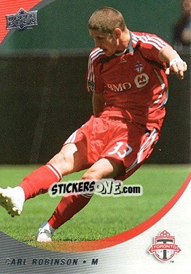 Sticker Carl Robinson - MLS 2008 - Upper Deck
