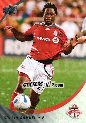 Sticker Collin Samuel - MLS 2008 - Upper Deck