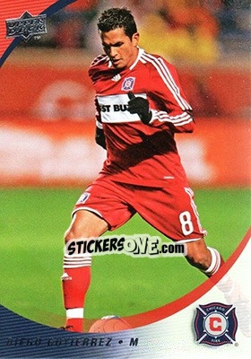 Sticker Diego Gutierrez - MLS 2008 n. 105 - Upper Deck