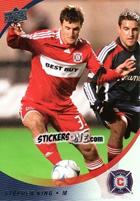 Sticker Stephen King - MLS 2008 - Upper Deck