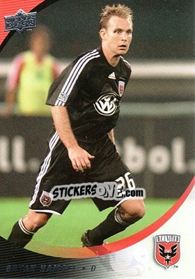 Sticker Bryan Namoff - MLS 2008 - Upper Deck