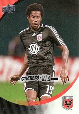 Sticker Clyde Simms - MLS 2008 - Upper Deck