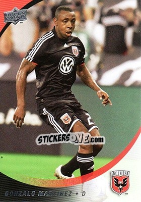 Sticker Gonzalo Martinez - MLS 2008 n. 111 - Upper Deck