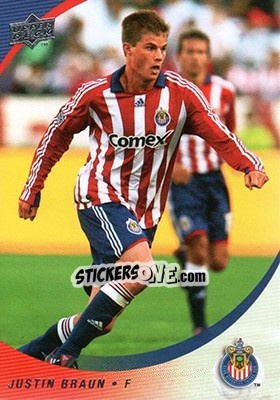 Sticker Justin Braun - MLS 2008 n. 119 - Upper Deck