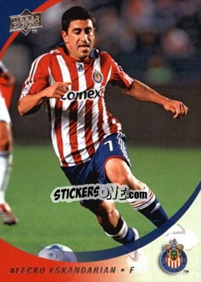 Sticker Alecko Eskandarian - MLS 2008 - Upper Deck