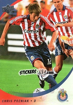 Sticker Chris Pozniak - MLS 2008 - Upper Deck