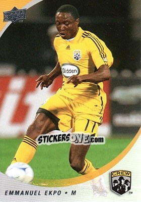 Sticker Emmanuel Ekpo - MLS 2008 n. 134 - Upper Deck