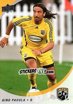Sticker Gino Padula - MLS 2008 n. 135 - Upper Deck