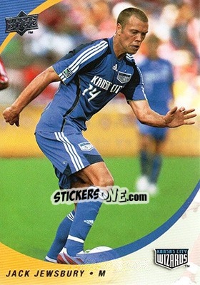 Sticker Jack Jewsbury - MLS 2008 - Upper Deck