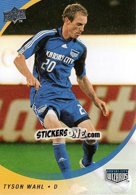 Sticker Tyson Wahl - MLS 2008 - Upper Deck