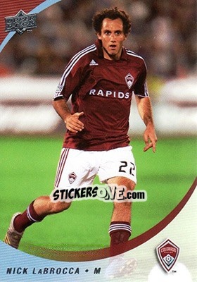 Sticker Nick LaBrocca - MLS 2008 - Upper Deck