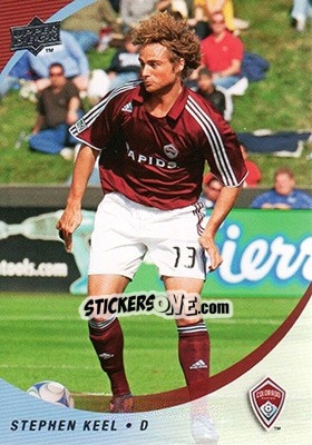 Sticker Stephen Keel - MLS 2008 - Upper Deck