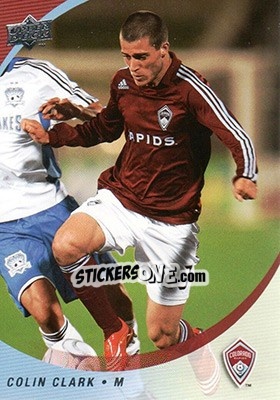 Sticker Colin Clark - MLS 2008 n. 147 - Upper Deck