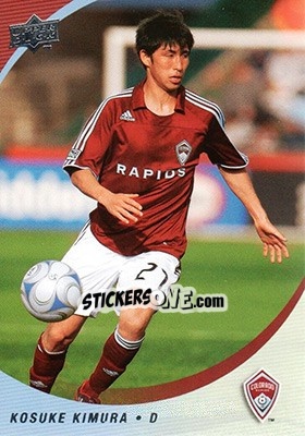 Sticker Kosuke Kimura - MLS 2008 - Upper Deck