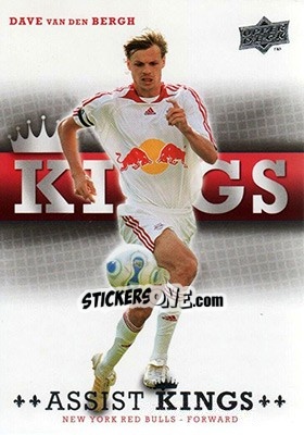 Sticker Dave van den Bergh - MLS 2008 n. AK-14 - Upper Deck