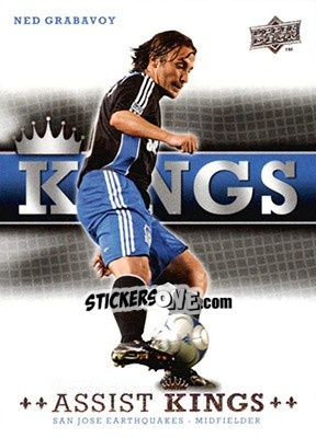 Sticker Ned Grabavoy - MLS 2008 - Upper Deck