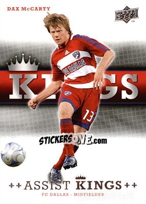 Sticker Dax McCarty - MLS 2008 n. AK-20 - Upper Deck