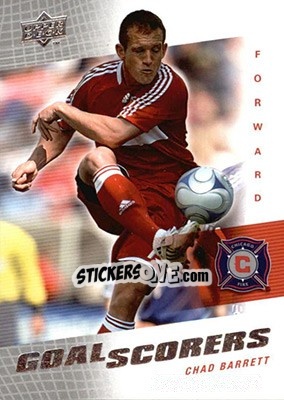 Sticker Chad Barrett - MLS 2008 - Upper Deck