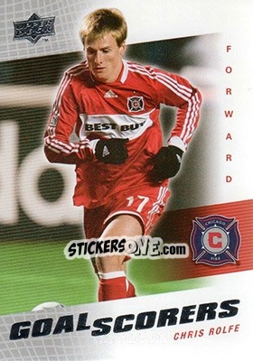 Sticker Chris Rolfe - MLS 2008 - Upper Deck