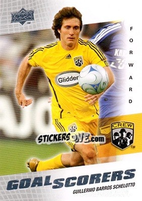 Sticker Guillermo Barros Schelotto - MLS 2008 n. GS-6 - Upper Deck