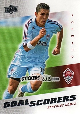 Sticker Herculez Gomez - MLS 2008 n. GS-9 - Upper Deck