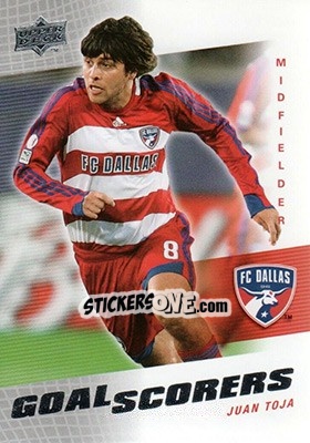 Sticker Juan Toja - MLS 2008 n. GS-12 - Upper Deck