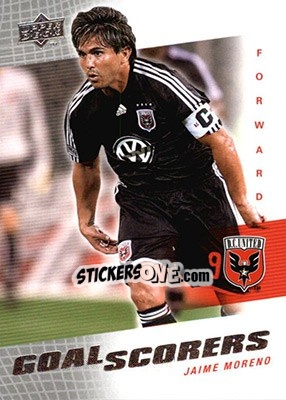 Sticker Jaime Moreno - MLS 2008 n. GS-13 - Upper Deck