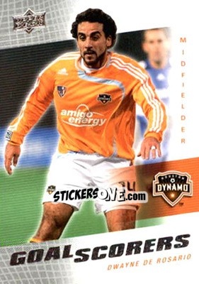 Sticker Dwayne De Rosario - MLS 2008 n. GS-16 - Upper Deck