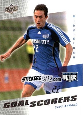 Sticker Davy Arnaud - MLS 2008 n. GS-17 - Upper Deck