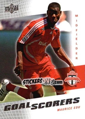 Sticker Maurice Edu - MLS 2008 - Upper Deck