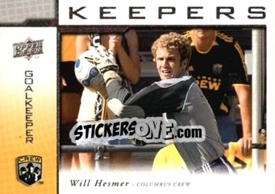 Sticker Will Hesmer - MLS 2008 n. KP-3 - Upper Deck