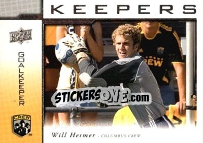 Sticker Will Hesmer - MLS 2008 - Upper Deck