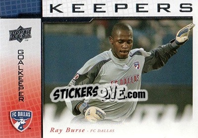 Sticker Ray Burse - MLS 2008 n. KP-5 - Upper Deck
