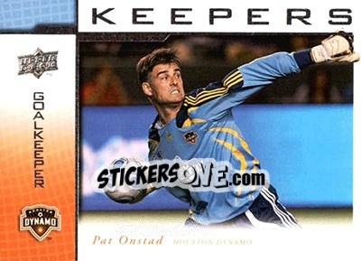 Sticker Pat Onstad - MLS 2008 - Upper Deck