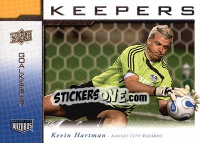 Sticker Kevin Hartman - MLS 2008 n. KP-8 - Upper Deck