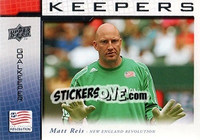 Sticker Matt Reis - MLS 2008 - Upper Deck