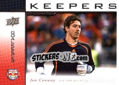 Sticker Jon Conway - MLS 2008 n. KP-11 - Upper Deck