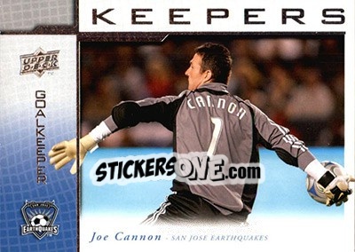 Sticker Joe Cannon - MLS 2008 n. KP-14 - Upper Deck