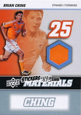 Sticker Brian Ching - MLS 2008 n. MM-1 - Upper Deck