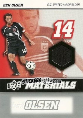 Sticker Ben Olsen - MLS 2008 n. MM-3 - Upper Deck