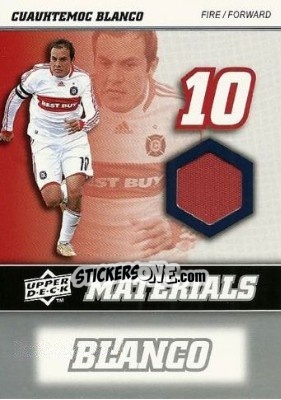 Sticker Cuauhtemoc Blanco - MLS 2008 n. MM-4 - Upper Deck
