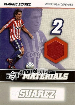 Sticker Claudio Suarez - MLS 2008 - Upper Deck