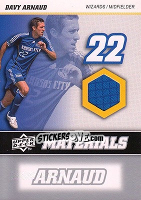 Sticker Davy Arnaud - MLS 2008 n. MM-6 - Upper Deck