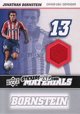 Sticker Jonathan Bornstein - MLS 2008 n. MM-12 - Upper Deck