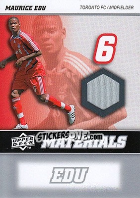 Sticker Maurice Edu - MLS 2008 - Upper Deck