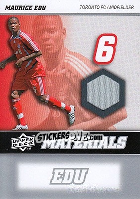 Cromo Maurice Edu - MLS 2008 - Upper Deck