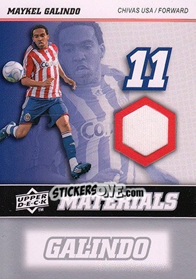 Cromo Maykel Galindo - MLS 2008 - Upper Deck