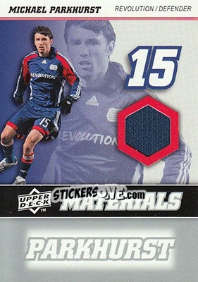 Sticker Michael Parkhurst - MLS 2008 n. MM-23 - Upper Deck